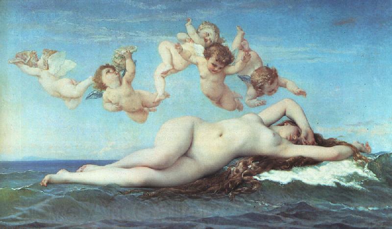Alexandre  Cabanel The Birth of Venus Spain oil painting art